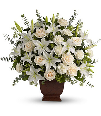 Loving Lilies and Roses Bouquet from Bakanas Florist & Gifts, flower shop in Marlton, NJ